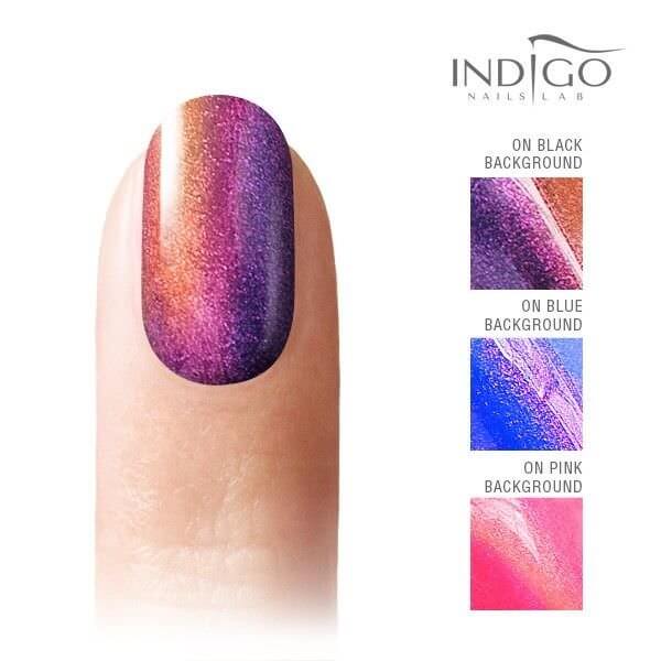 gel lak solaris effect